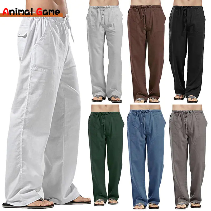 Men's Slim Fit Comfortable Stretch Yoga Casual Pants