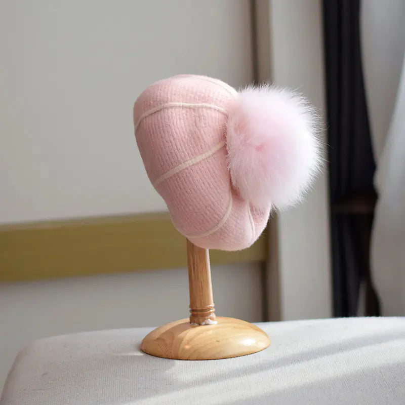 Chic Autumn Wool Beret for Women