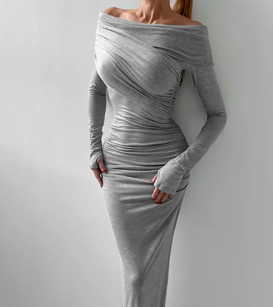 Off Shoulder Bodycon Dress for Women