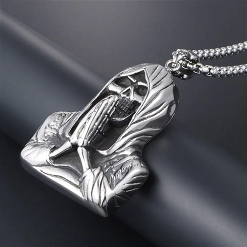 Men's Vintage Skull Pendant Necklace - 2026 Collection