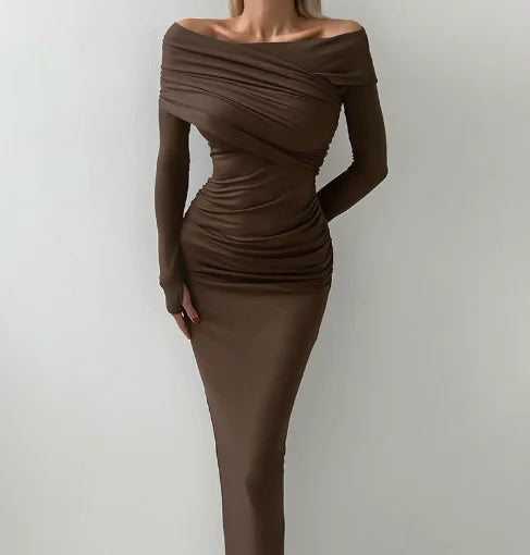 Off Shoulder Bodycon Dress for Women