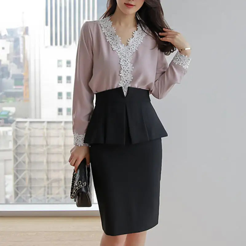 Ruffled High Waist Bag Hip Skirt