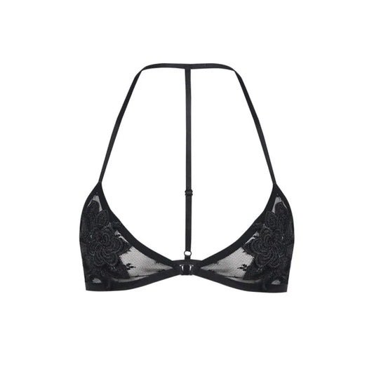 Soft Bralette Black Lace Push Up Bras