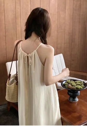 Bohemian Cotton Beach Maxi Dress for Women